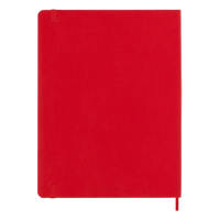 Moleskine Cuaderno Classic Tapa Blanda Liso Rojo Escarlata Talla XL 19x25cm Moleskine Cuaderno Classic Tapa Blanda Liso Rojo Escarlata Talla XL 19x25cm
