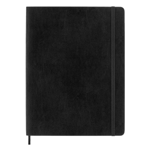 Moleskine Cuaderno Classic Tapa Blanda Rayado Negro Talla XL 19x25cm