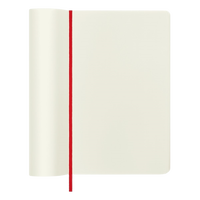 Moleskine Cuaderno Classic Tapa Blanda Liso Rojo Escarlata Talla L 13x21cm