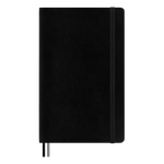 Moleskine Cuaderno Classic Ampliado Tapa Blanda Rayado Negro Talla L 13x21cm