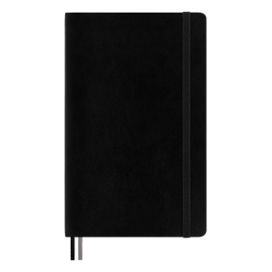 Moleskine Cuaderno Classic Ampliado Tapa Blanda Rayado Negro Talla L 13x21cm