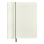 Moleskine Cuaderno Classic Ampliado Tapa Blanda Rayado Negro Talla L 13x21cm