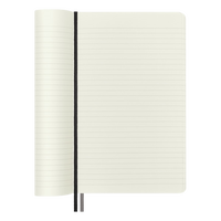 Moleskine Cuaderno Classic Ampliado Tapa Blanda Rayado Negro Talla L 13x21cm