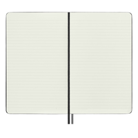 Moleskine Cuaderno Classic Ampliado Tapa Dura Rayado Negro Talla L 13x21cm