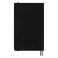 Moleskine Cuaderno Classic Ampliado Tapa Dura Liso Negro Talla L 13x21cm