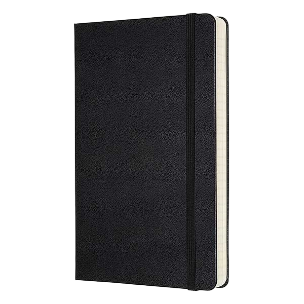 Moleskine Cuaderno Classic Ampliado Tapa Dura Rayado Negro Talla XL 19x25cm Moleskine Cuaderno Classic Ampliado Tapa Dura Rayado Negro Talla XL 19x25cm