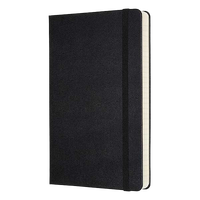Moleskine Cuaderno Classic Ampliado Tapa Dura Rayado Negro Talla XL 19x25cm
