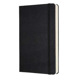 Moleskine Cuaderno Classic Ampliado Tapa Dura Rayado Negro Talla XL 19x25cm