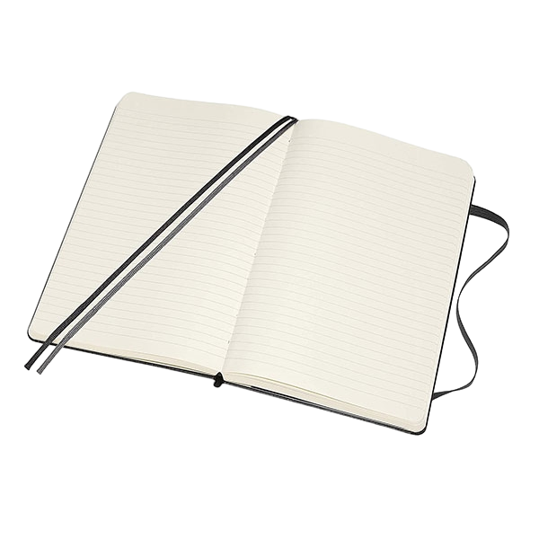 Moleskine Cuaderno Classic Ampliado Tapa Dura Rayado Negro Talla XL 19x25cm Moleskine Cuaderno Classic Ampliado Tapa Dura Rayado Negro Talla XL 19x25cm