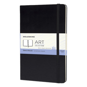 Moleskine Cuaderno de bocetos Tapa Dura Negro Talla L 13x21cm