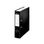 Esselte Archivador de Palanca de PP de Plástico Forrado A4 Lomo 75mm Negro