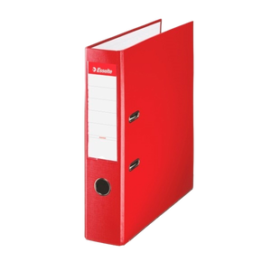 Esselte PP de Plástico Folio 75mm Rojo  Archivador