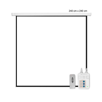 Phoenix 240 x 240cm 135 Eléctrica Pantalla proyección Phoenix 240 x 240cm 135 Eléctrica Pantalla proyección