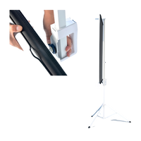 Phoenix 145 x 145cm 80 Trípode Pantalla proyección Phoenix 145 x 145cm 80 Trípode Pantalla proyección