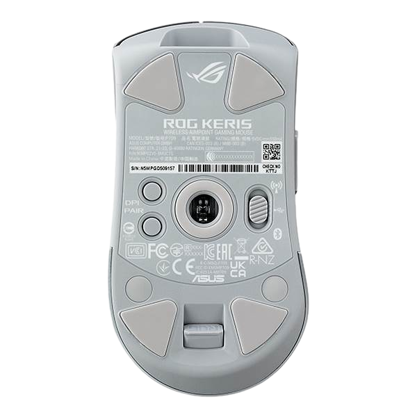 Asus ROG Keris Inalámbrico AimPoint Blanco Ratón Gaming Asus ROG Keris Inalámbrico AimPoint Blanco Ratón Gaming