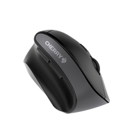 Cherry MW 4500 para Zurdos Ergonómico Vertical Negro Inalámbrico  Ratón