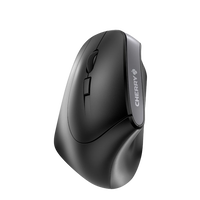 Cherry MW 4500 para Zurdos Ergonómico Vertical Negro Inalámbrico  Ratón