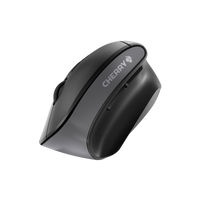 Cherry MW 4500 Ergonómico Vertical Negro Inalámbrico  Ratón