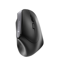 Cherry MW 4500 Ergonómico Vertical Negro Inalámbrico  Ratón