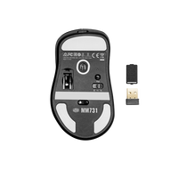 Cooler Master MM731 Wireless Black  Ratón
