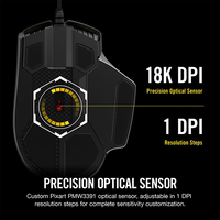 Corsair Glaive PRO RGB negro  Ratón