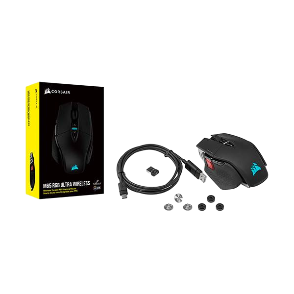 Corsair M65 RGB Ultra wireless Carbon Ratón Corsair M65 RGB Ultra wireless Carbon Ratón