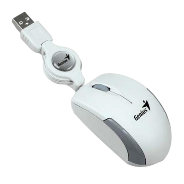 Genius Micro Traveler Blanco Ratón Genius Micro Traveler Blanco Ratón