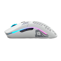 Glorious PC Gaming Race Model O RGB Wireless Matte White  Ratón