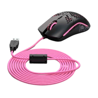 Glorious PC Gaming Race Ascended Cable V2 Majin Pink  Cable Ratón