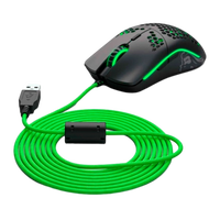 Glorious PC Gaming Race Ascended Cable V2 Gremlin Green Cable Ratón Glorious PC Gaming Race Ascended Cable V2 Gremlin Green Cable Ratón