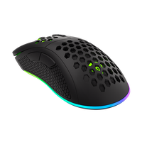 Genesis Krypton 555 8000 DPI RGB Black  Ratón