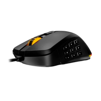 Krom Kammo MMO RGB negro Ratón Krom Kammo MMO RGB negro Ratón