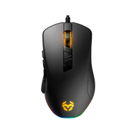 Krom Kammo MMO RGB negro Ratón Krom Kammo MMO RGB negro Ratón