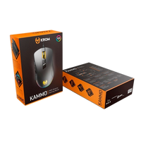 Krom Kammo MMO RGB negro Ratón Krom Kammo MMO RGB negro Ratón