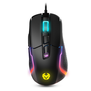 Krom Kick Ratón Gaming RGB Sensor Óptico 12000 DPI 7 botones Krom Kick Ratón Gaming RGB Sensor Óptico 12000 DPI 7 botones