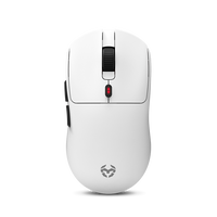 Krom Klever Gaming | Ratón inalámbrico Superlight Sensor Óptico 6 Botones 10000 DPI White Krom Klever Gaming | Ratón inalámbrico Superlight Sensor Óptico 6 Botones 10000 DPI White