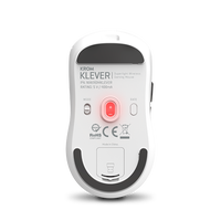 Krom Klever Gaming Ratón inalámbrico Superlight Sensor Óptico 6 Botones 10000 DPI White Krom Klever Gaming Ratón inalámbrico Superlight Sensor Óptico 6 Botones 10000 DPI White