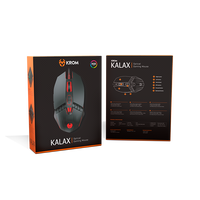 Krom Kalax Ratón Gaming Sensor Óptico 7 Botones 3200 DPI RGB Krom Kalax Ratón Gaming Sensor Óptico 7 Botones 3200 DPI RGB