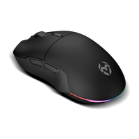 Krom Komet RGB Ratón inalámbrico Sensor Óptico 8 Botones 2400 DPI Krom Komet RGB Ratón inalámbrico Sensor Óptico 8 Botones 2400 DPI