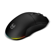 Krom Komet RGB Ratón inalámbrico Sensor Óptico 8 Botones 2400 DPI Krom Komet RGB Ratón inalámbrico Sensor Óptico 8 Botones 2400 DPI