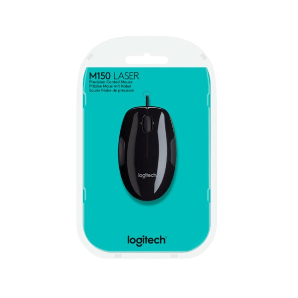 Logitech M150 lime negro  Ratón Logitech M150 lime negro  Ratón