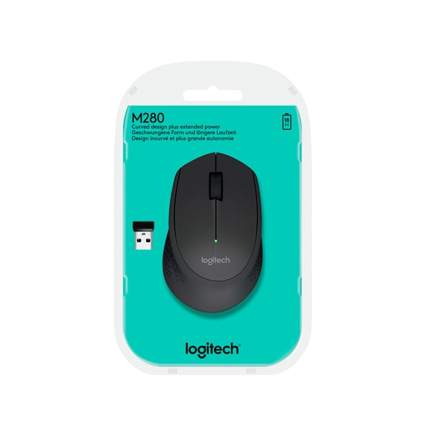 Logitech M280 negro Wireless Ratón Logitech M280 negro Wireless Ratón