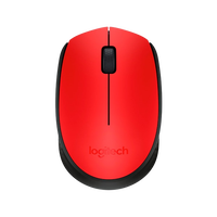 Logitech M171 rojo  Ratón