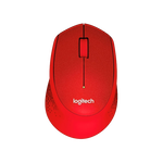 Logitech M330 Silent Plus rojo - Ratón