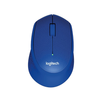 Logitech M330 Silent Plus azul  Ratón