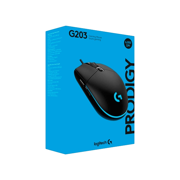 Logitech G203 Prodigy Ratón Gaming 8000DPI  Ratón Logitech G203 Prodigy Ratón Gaming 8000DPI  Ratón