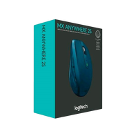 Logitech MX Anywhere 2S azul Bluetooth  Wireless  Ratón