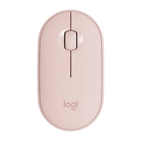 Logitech Pebble M350 Óptico Bluetooth Rosa  Ratón