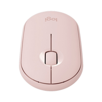 Logitech Pebble M350 Óptico Bluetooth Rosa  Ratón