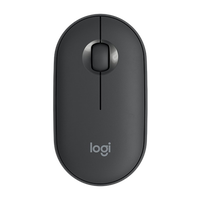 Logitech Pebble M350 Óptico Bluetooth Grafito  Ratón